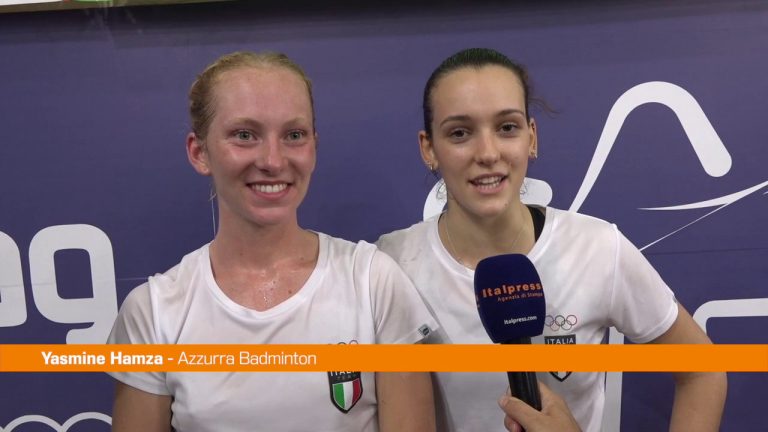 Fink e Hamza argento storico per il badminton ai Giochi Mediterraneo