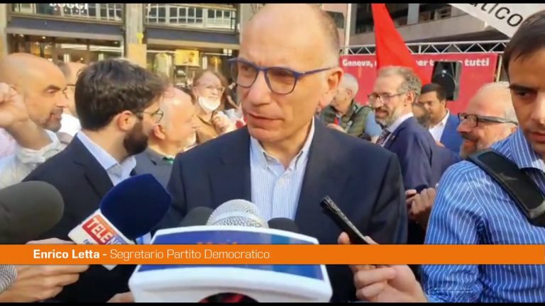 Letta “Tutti uniti con il governo o faremo regalo a Putin”