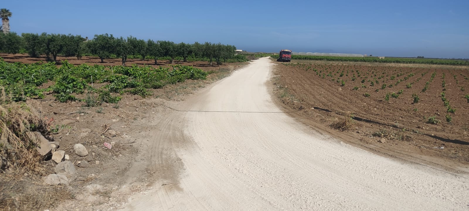 Completata la stradina comunale ‘via di fuga’ allo Stagnone