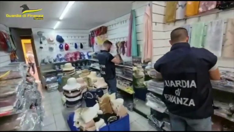 Gdf Torino, sequestro da 30 mln di euro di falso Made in Italy