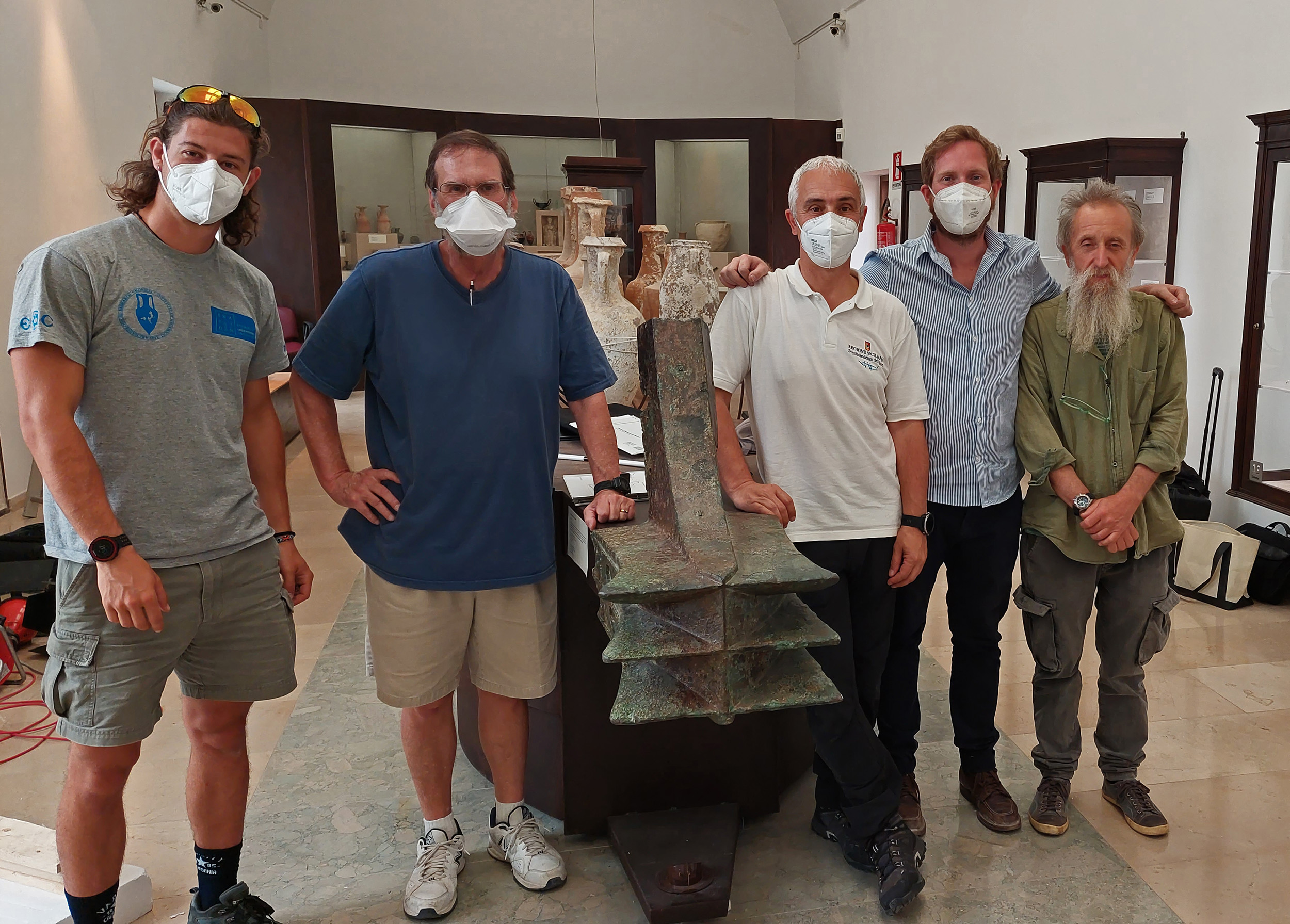 Battaglia delle Egadi, conclusa la documentazione dei rostri. Database per consultare modelli 3D