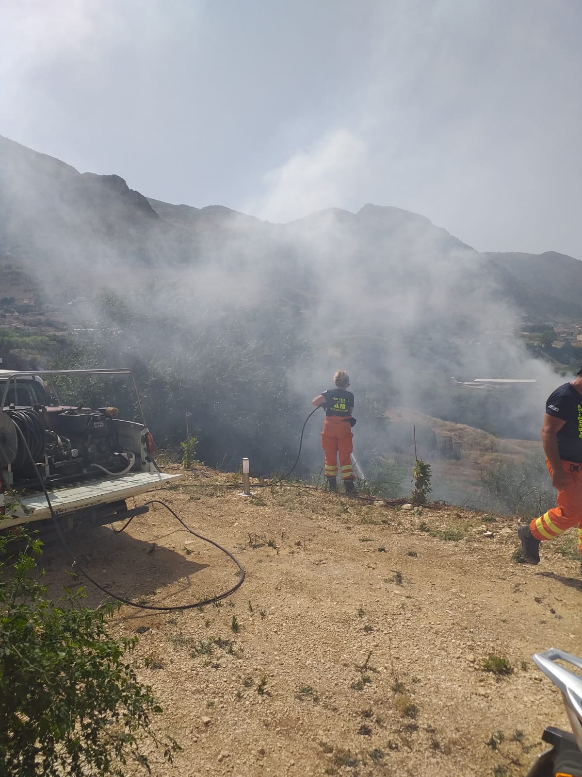 Ancora incendi in provincia di Trapani, a fuoco il Bosco Scorace