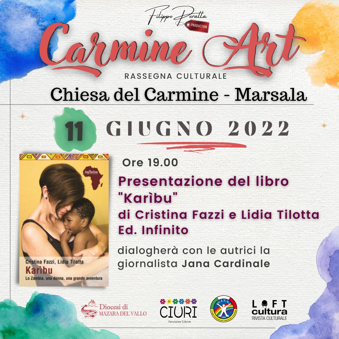 ‘Carmine Art’: a Marsala si presenta “Karibù” di Lidia Tilotta e Cristina Fazzi