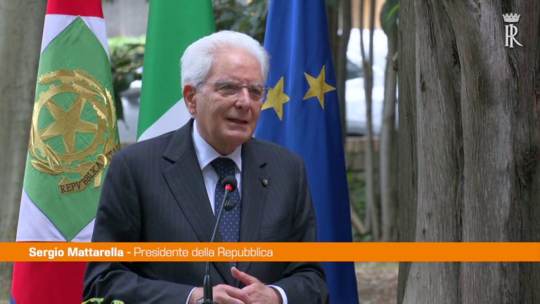 Mattarella “Il traffico di droga è ignobile attività”