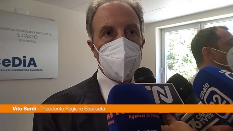 Sanità, Bardi “Nuovo centro diagnostica unicum nel centro Sud”