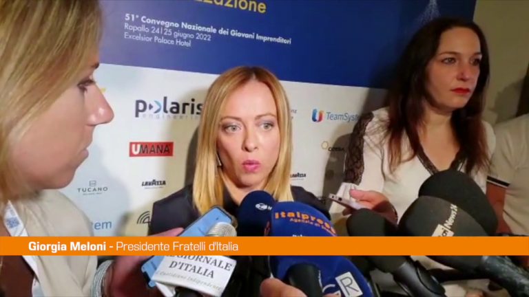 Meloni “Partito maggioranza relativa non esiste più, si vada al voto”