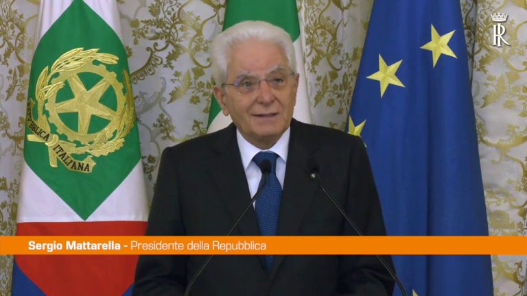 Mattarella “La guerra evidenzia il valore strategico del mare”