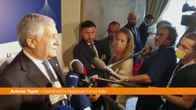 Tajani “Il centro c’è già e si chiama Forza Italia”