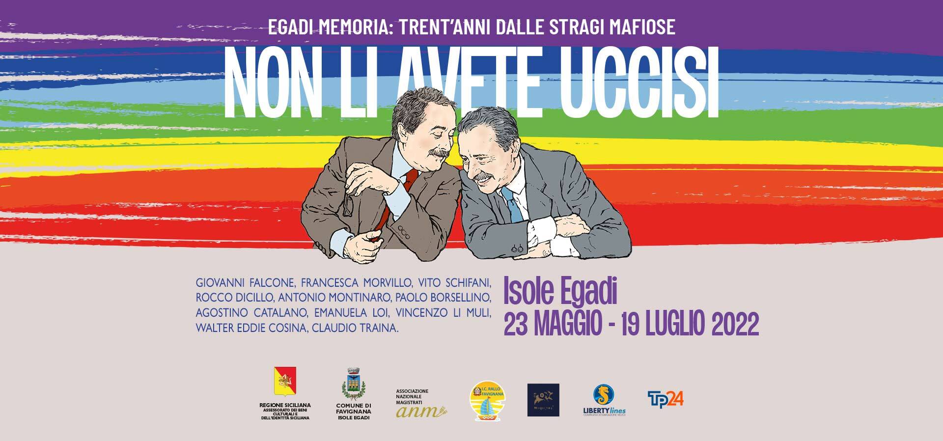 Egadi Memoria: continuano gli incontri per i 30 anni dalle stragi mafiose