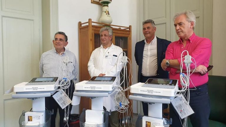 Tre elettrocardiografi donati a ospedale pediatrico Di Cristina Palermo