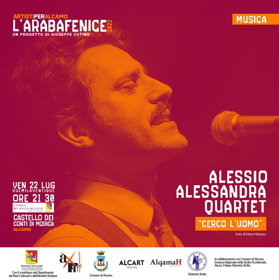 Alcamo: la VII edizione de “L’ArabaFenice”, concerti e libri