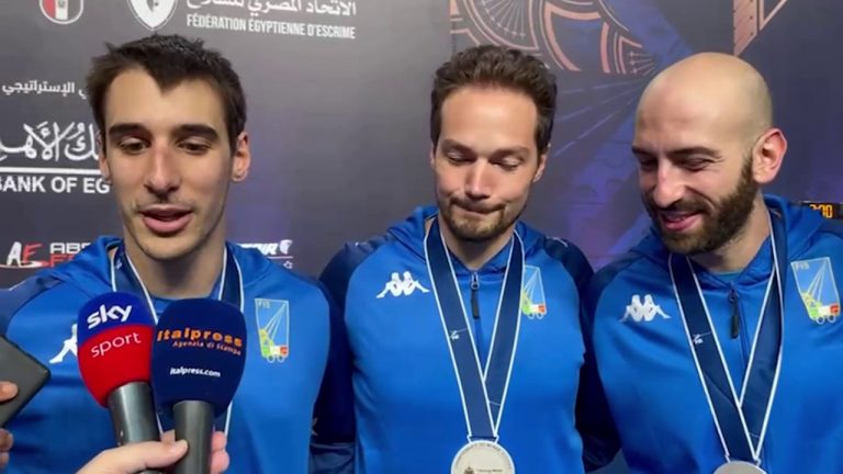 Spadisti azzurri d’argento ai Mondiali del Cairo “Ci rifaremo presto”