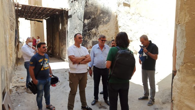 Trapani: sopralluoghi del sindaco in centro, al via a riparazioni
