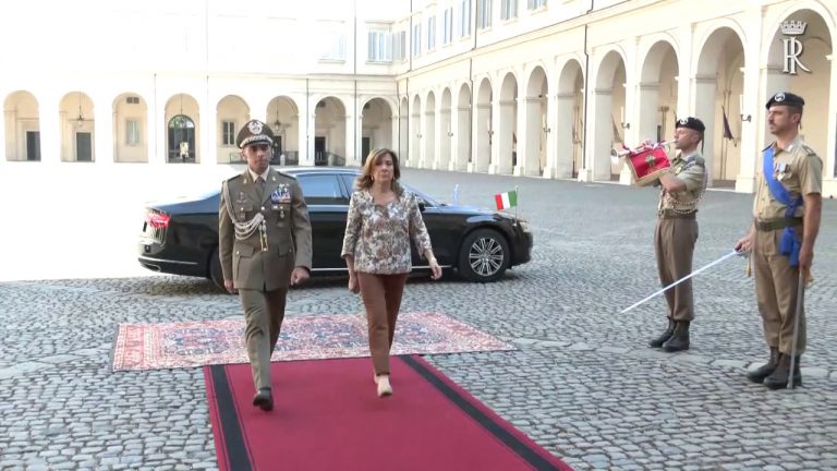 Casellati al Quirinale per colloquio con Mattarella