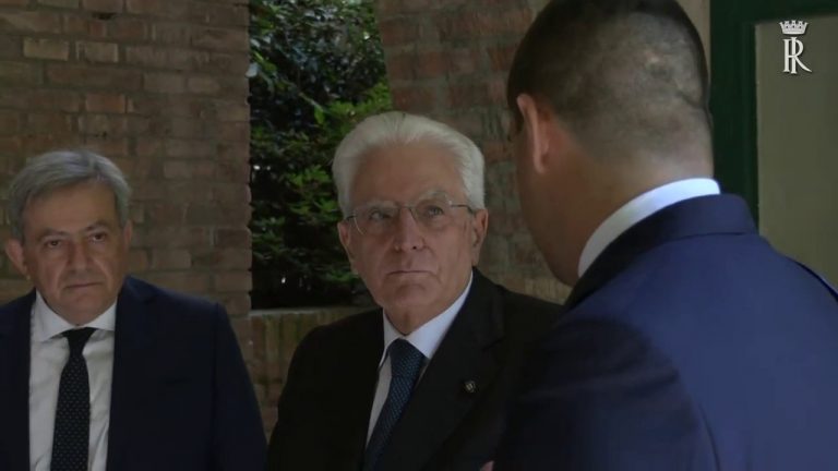 Mattarella visita il Palazzo della Provincia di Ravenna