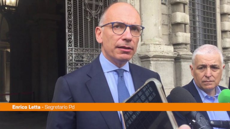 Letta “Serve un confronto con Draghi in Parlamento”