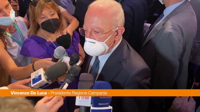 Covid, De Luca “Drammatica la situazione negli ospedali campani”