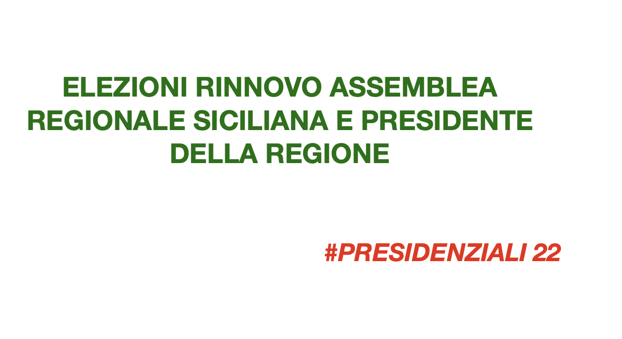 Presidenziali 22, il 10 luglio confronto a sinistra tra Fava, Chinnici e Floridia