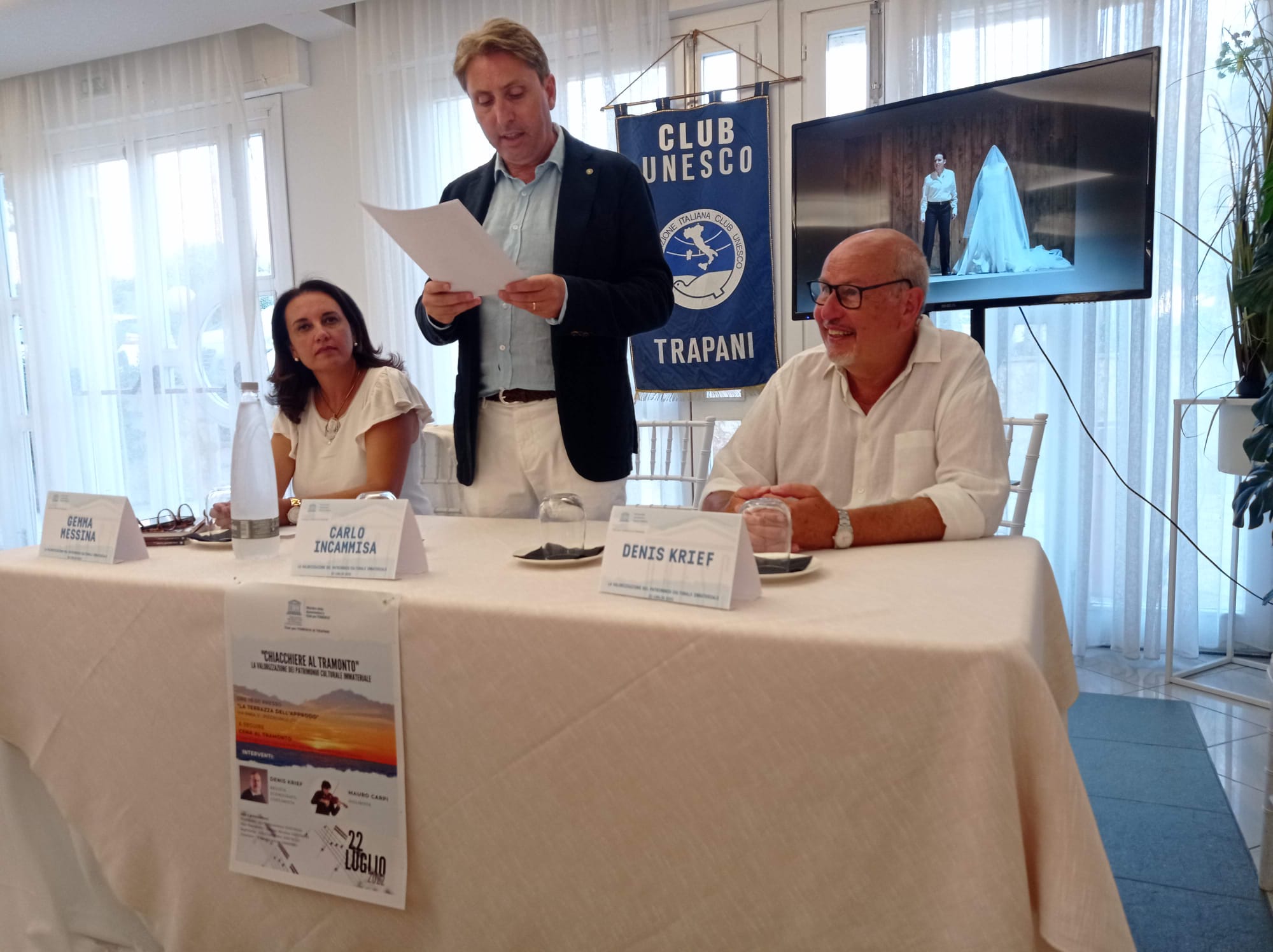 Valorizzare il ‘patrimonio immateriale’, Unesco Trapani incontra il regista Denis Krief