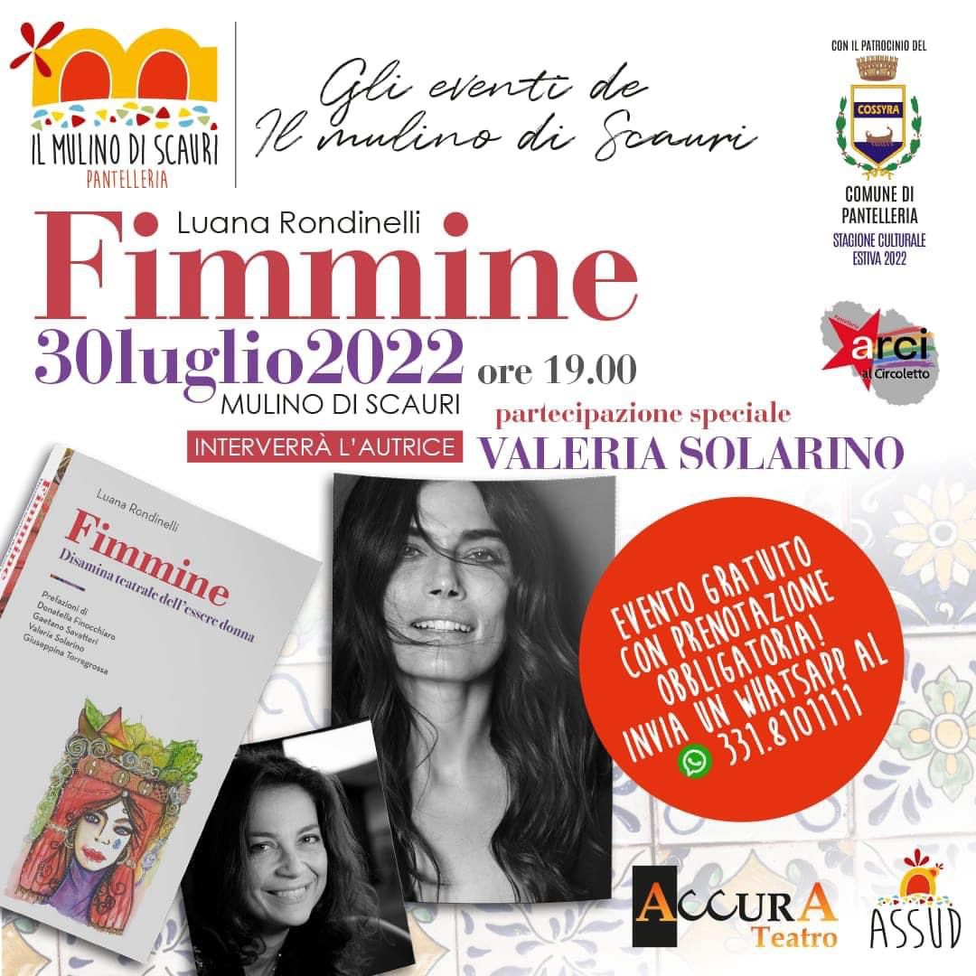 Le “fimmine” di Luana Rondinelli con Valeria Solarino a Pantelleria