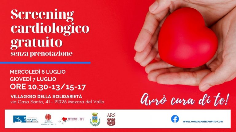 A Mazara “Avrò cura di te”, due giorni dedicati al cuore