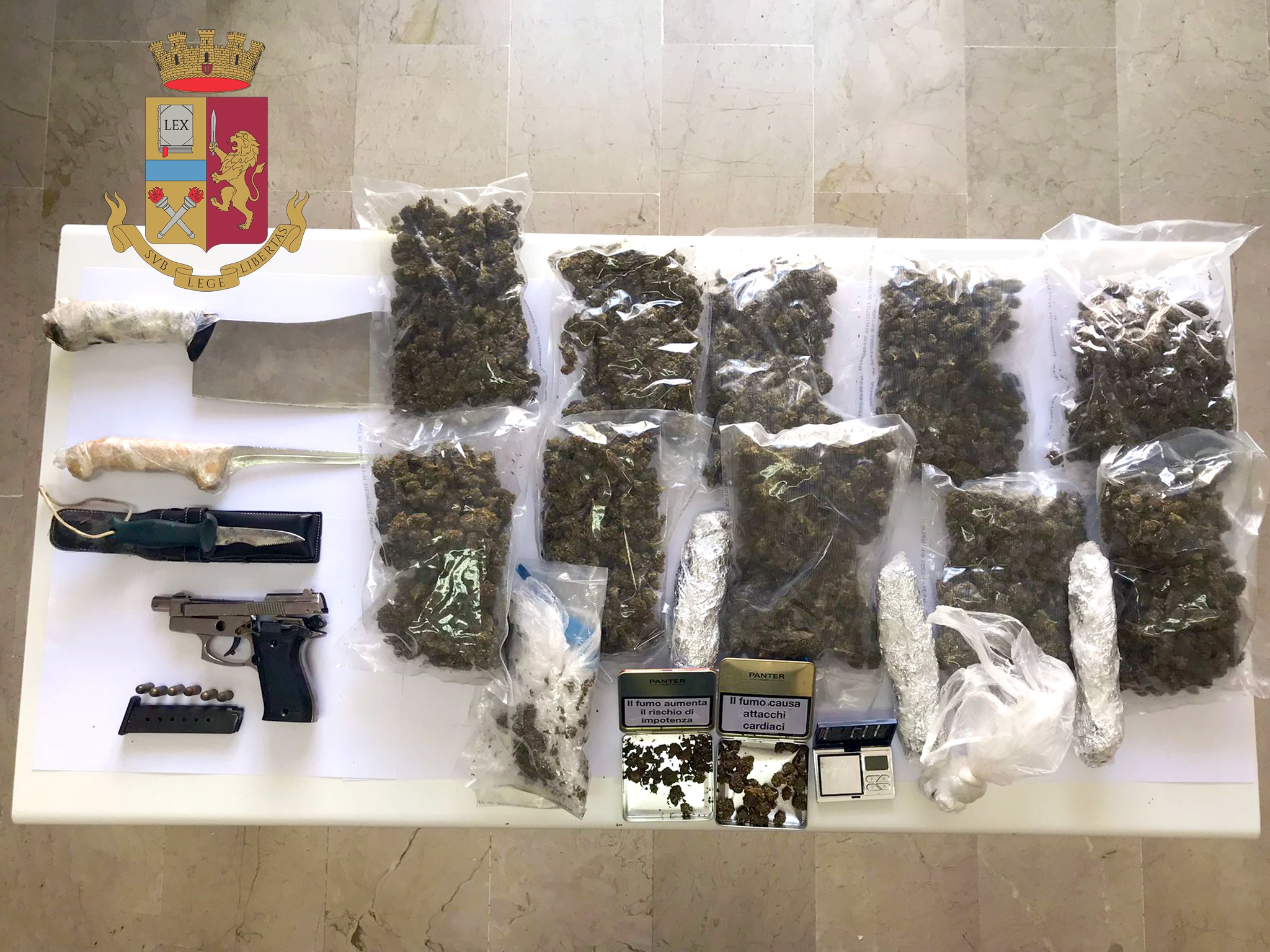 Marsala, arrestato per droga un uomo di 42 anni