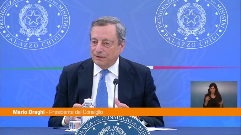 Draghi “Il Governo con gli ultimatum non lavora”