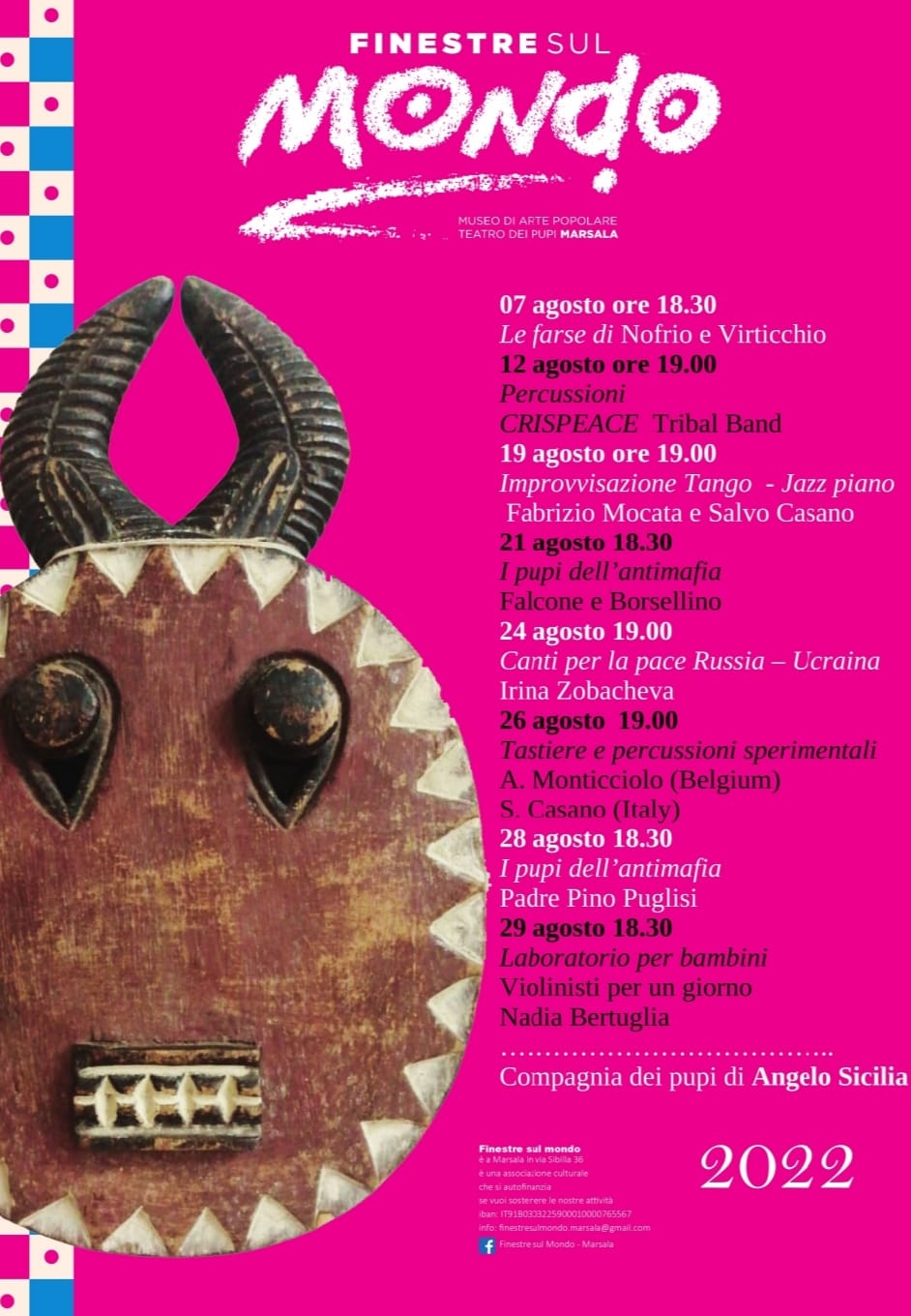 “Finestre sul mondo”, agosto di musica e pupi