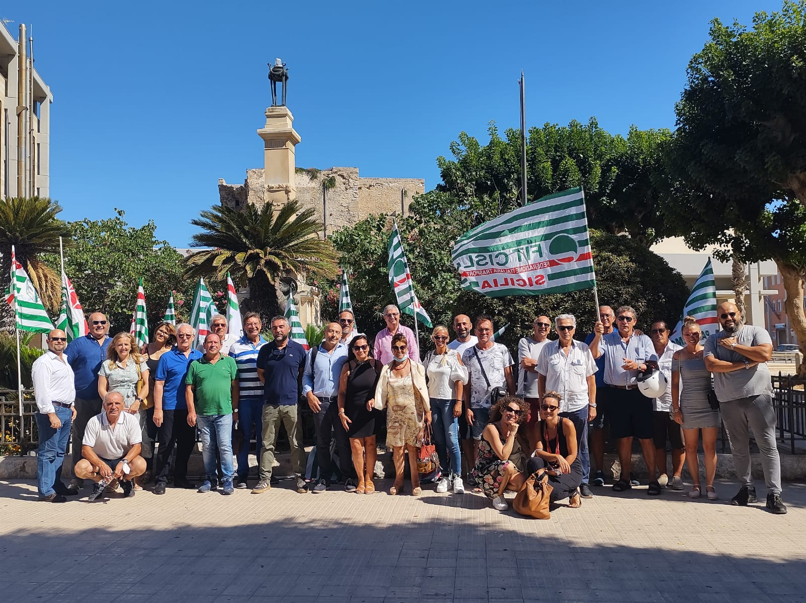#presidiamolasicurezza, sit-in in Prefettura della Cisl