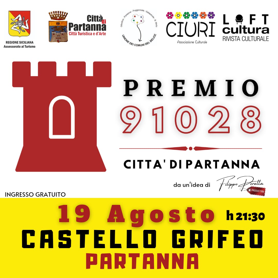 Premio 91028 Città di Partanna, tutto pronto per l’evento il 19 agosto