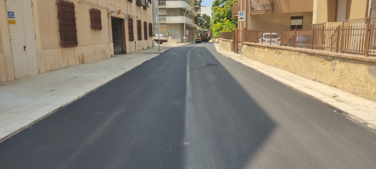 Marsala: ripristinato il parcheggio comunale, riasfaltate via De Gasperi e del Fante