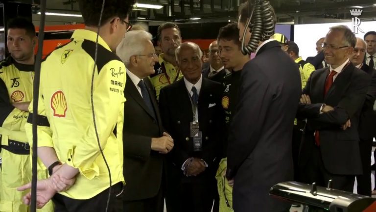 F1, Mattarella a Monza incontra i team principal e visita box Ferrari