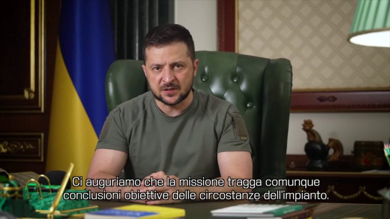 Missione Aiea a Zaporizhzhia, Zelensky: “Giornalisti esclusi”