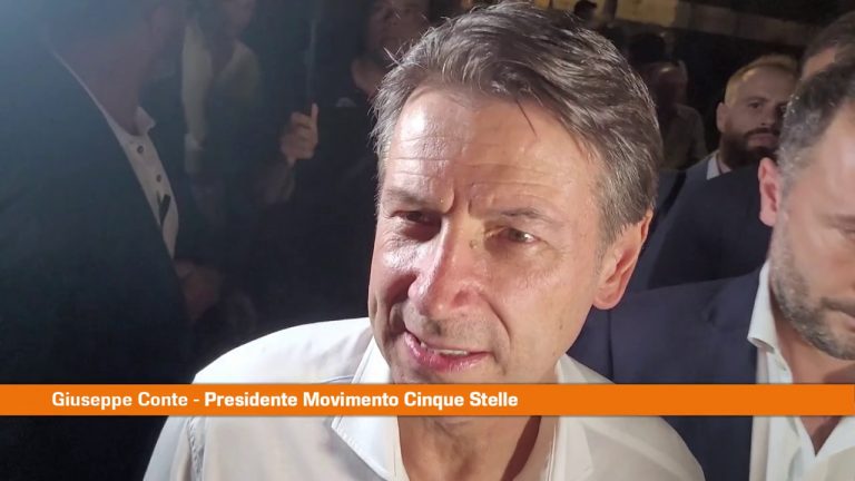 Elezioni, inizia da Catania il tour di Giuseppe Conte in Sicilia
