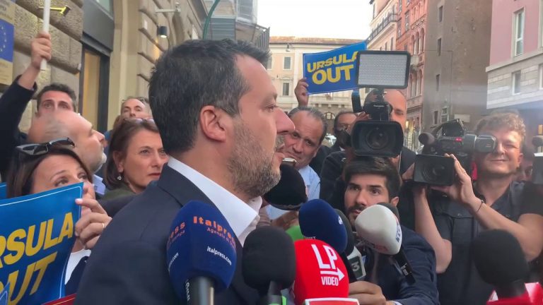 Elezioni, Salvini “Von der Leyen rispetti l’Italia”