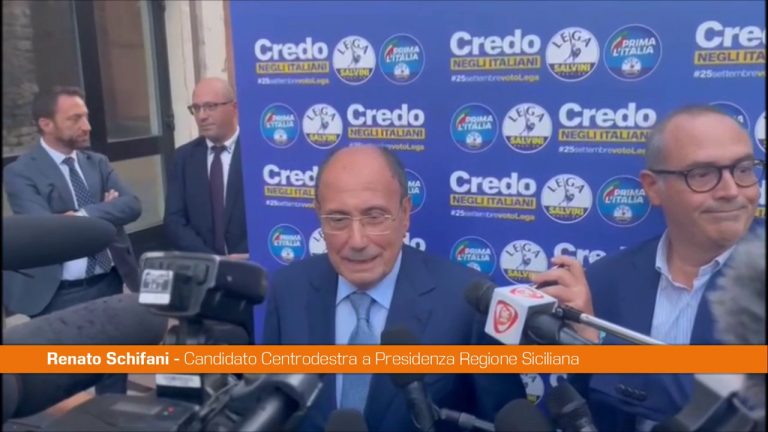 Schifani “L’aria della vittoria si tocca con mano”
