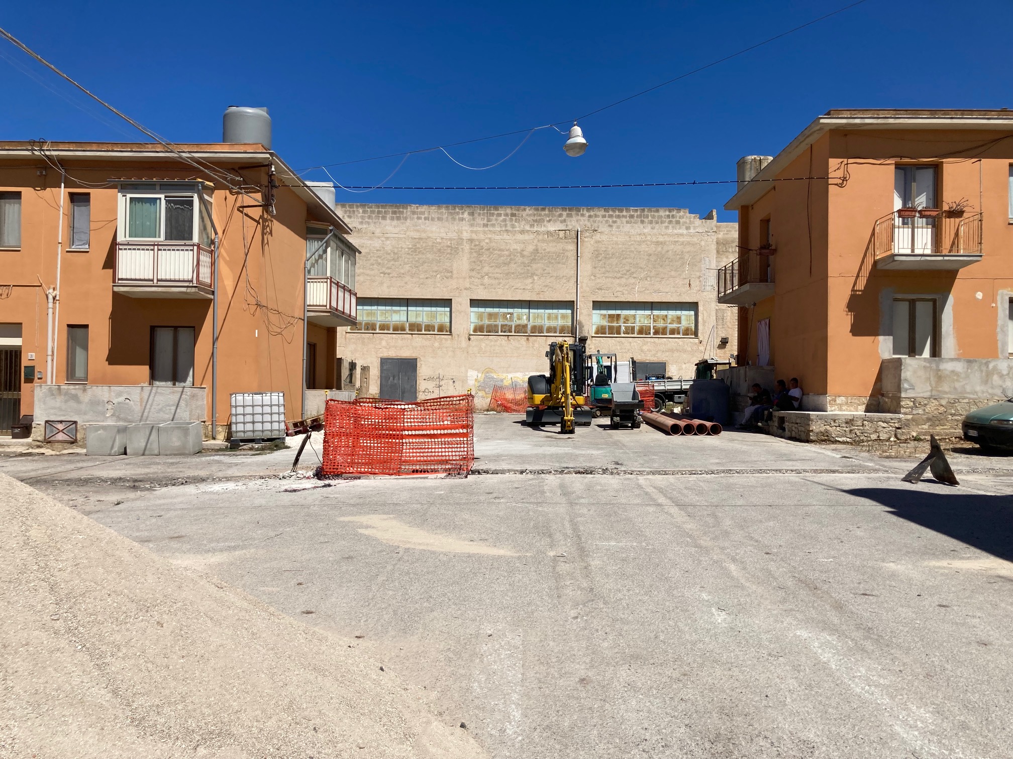 Paceco: lavori alle fognature alle palazzine popolari di via Biagio Amico
