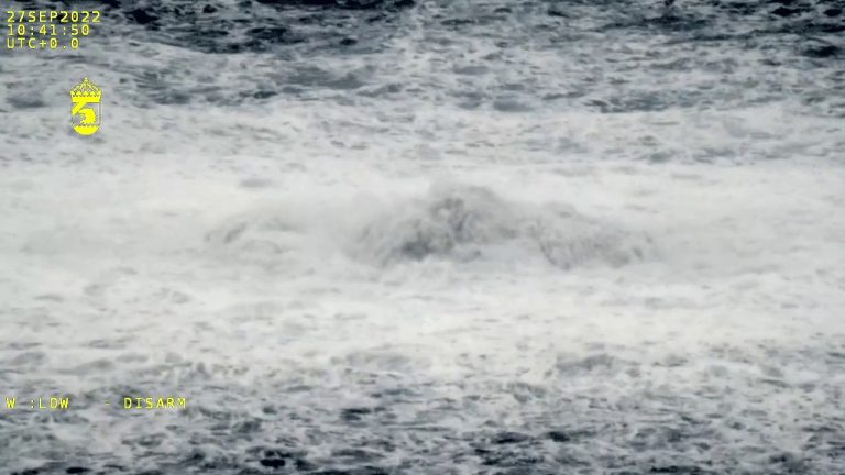 Nord Stream, l’acqua del mar Baltico ribolle per le fughe di gas