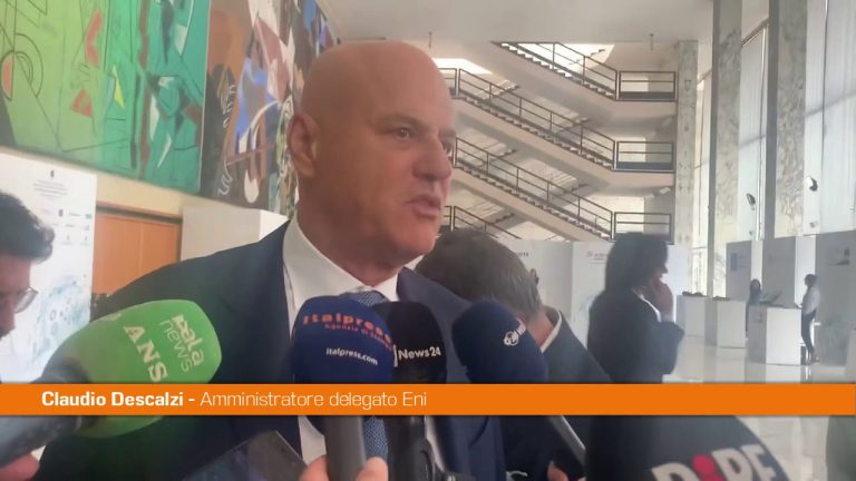 Descalzi: “Il gas in autunno ci sarà, crescono gli stoccaggi”