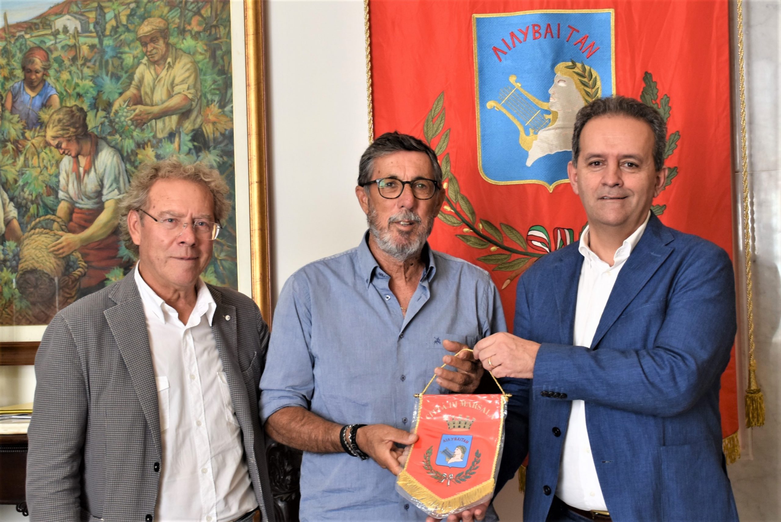 Marsala: al Comune ricevuto l’atleta di tiro con l’arco Andrea Alagna