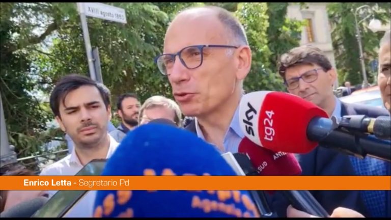 Elezioni, Letta “Puntiamo a una rimonta che passi dal Mezzogiorno”