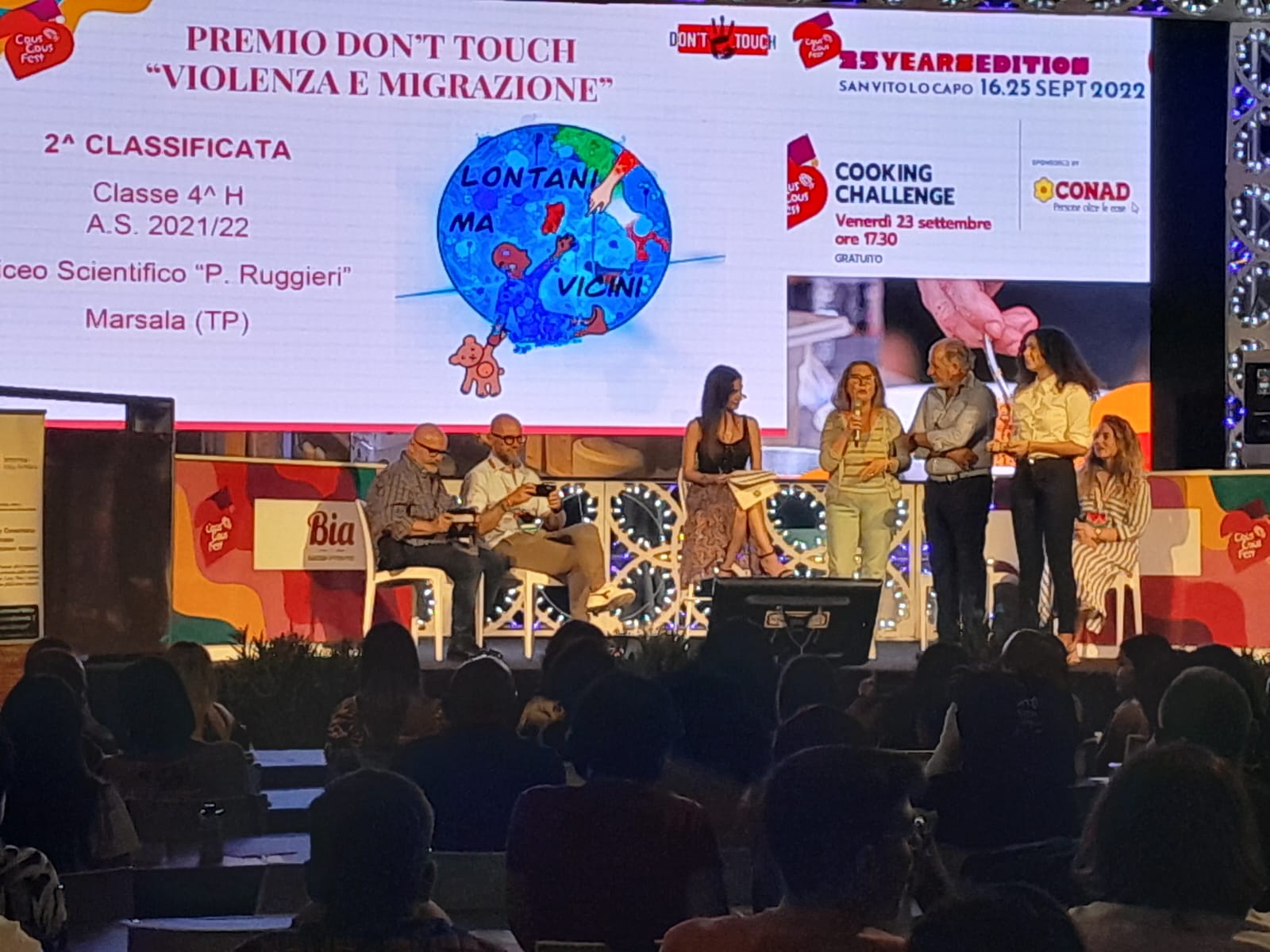 Concorso “Don’t touch” al Cous cous fest, premiati gli studenti del Liceo “Ruggieri” di Marsala