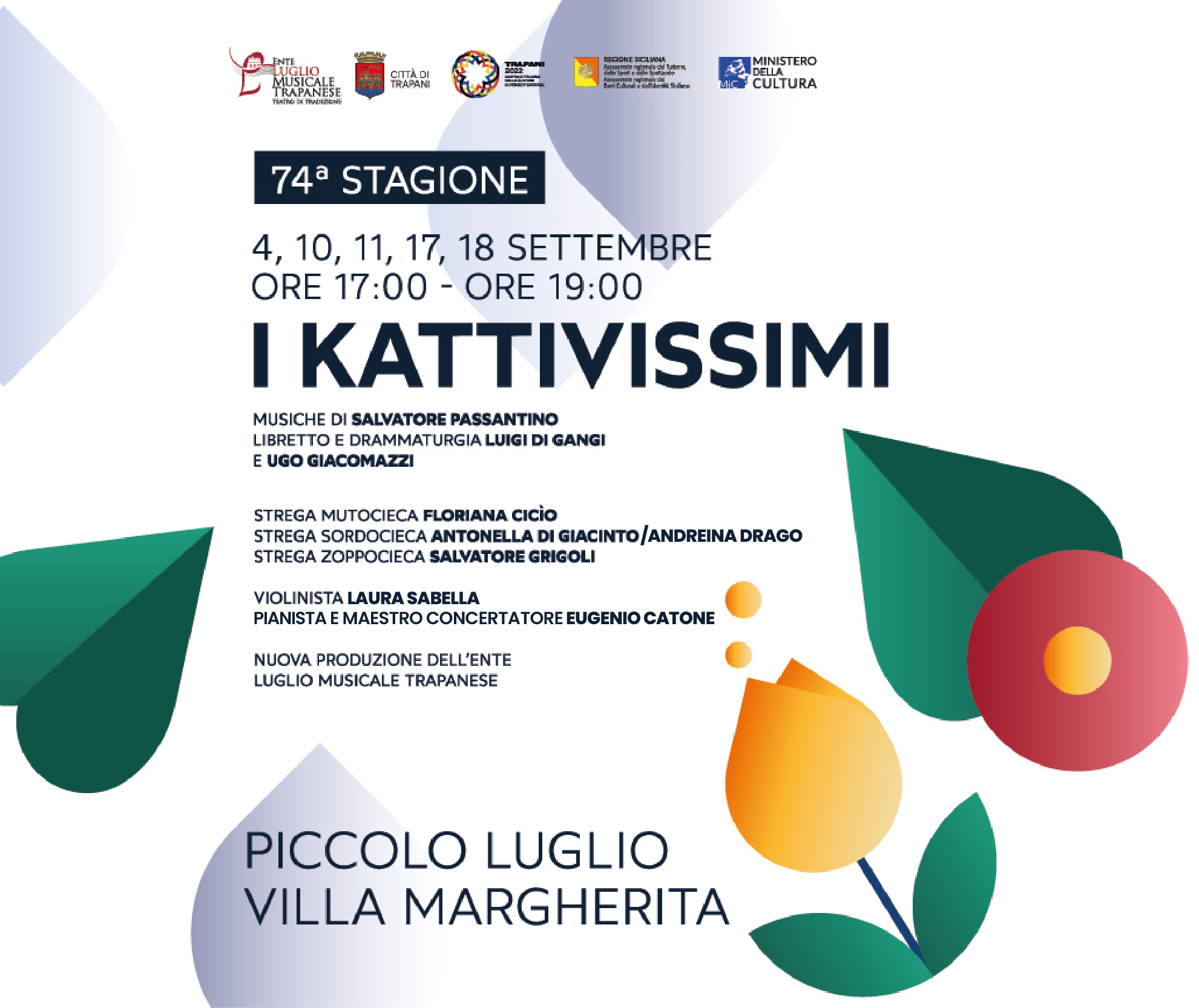 Il Luglio Musicale Trapanese avvicina i più piccoli alla lirica con “I Kattivissimi”