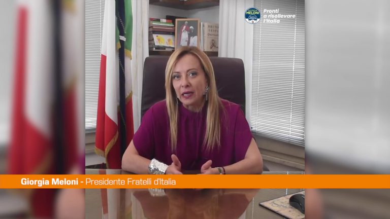 Meloni “In Italia emergenza usura”