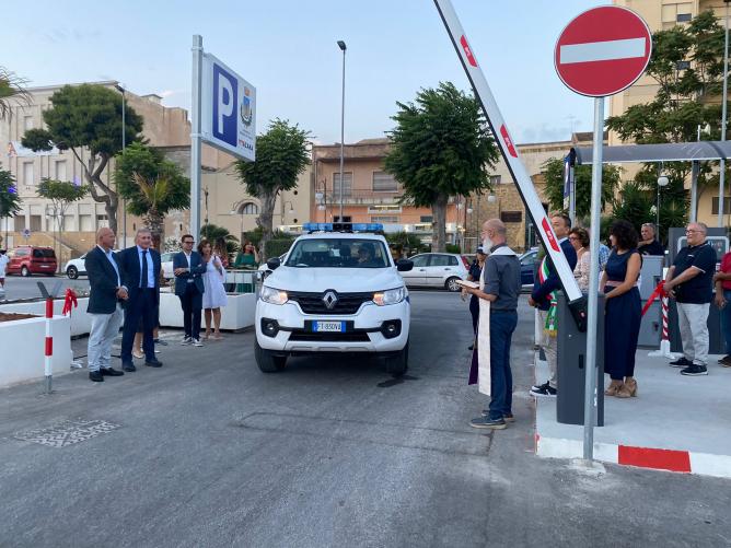 Mazara: inaugurato il parcheggio comunale di piazzale Quinci