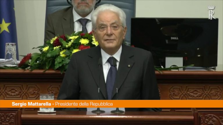 Ue, Mattarella “L’Italia sostiene l’adesione della Macedonia del Nord”