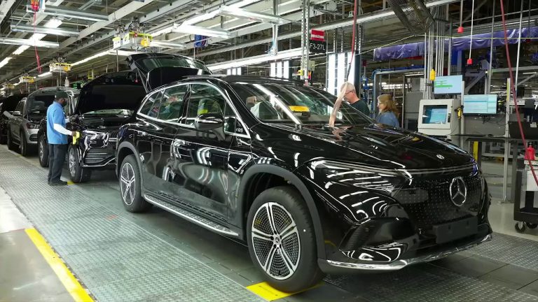 In Alabama la produzione del nuovo Suv Mercedes EQS