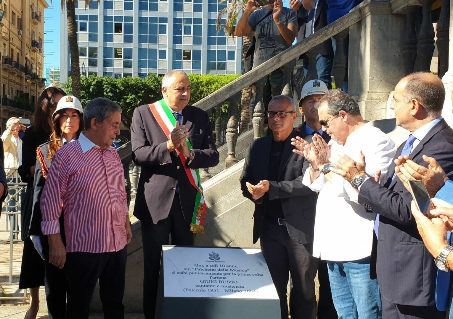 A Palermo una targa per Giuni Russo accanto al Palchetto della musica