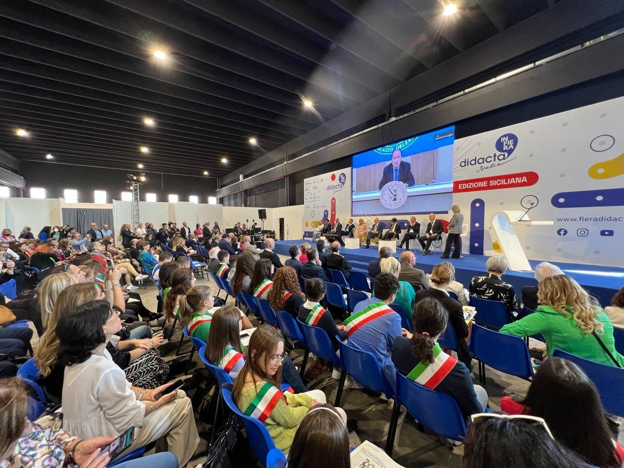 Schifani alla Fiera Didacta Sicilia “Bisogna cogliere la sfida dell’innovazione”