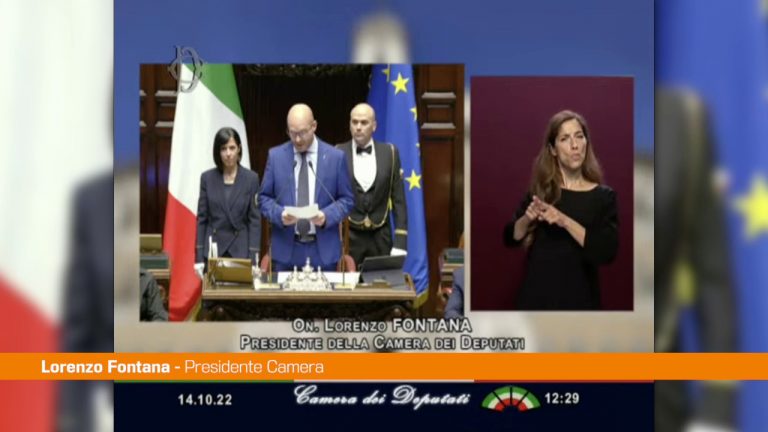 Fontana “Riaffermare il ruolo centrale del Parlamento”